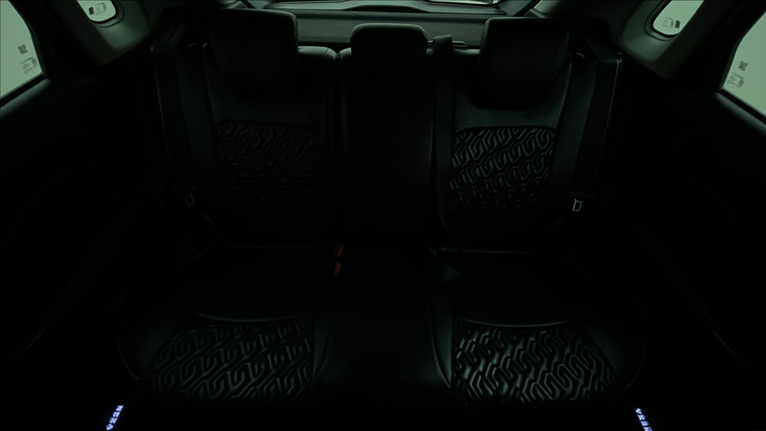 Used 2024 Maruti Suzuki Baleno Alpha AGS Petrol Automatic interior REAR SEAT CONDITION VIEW