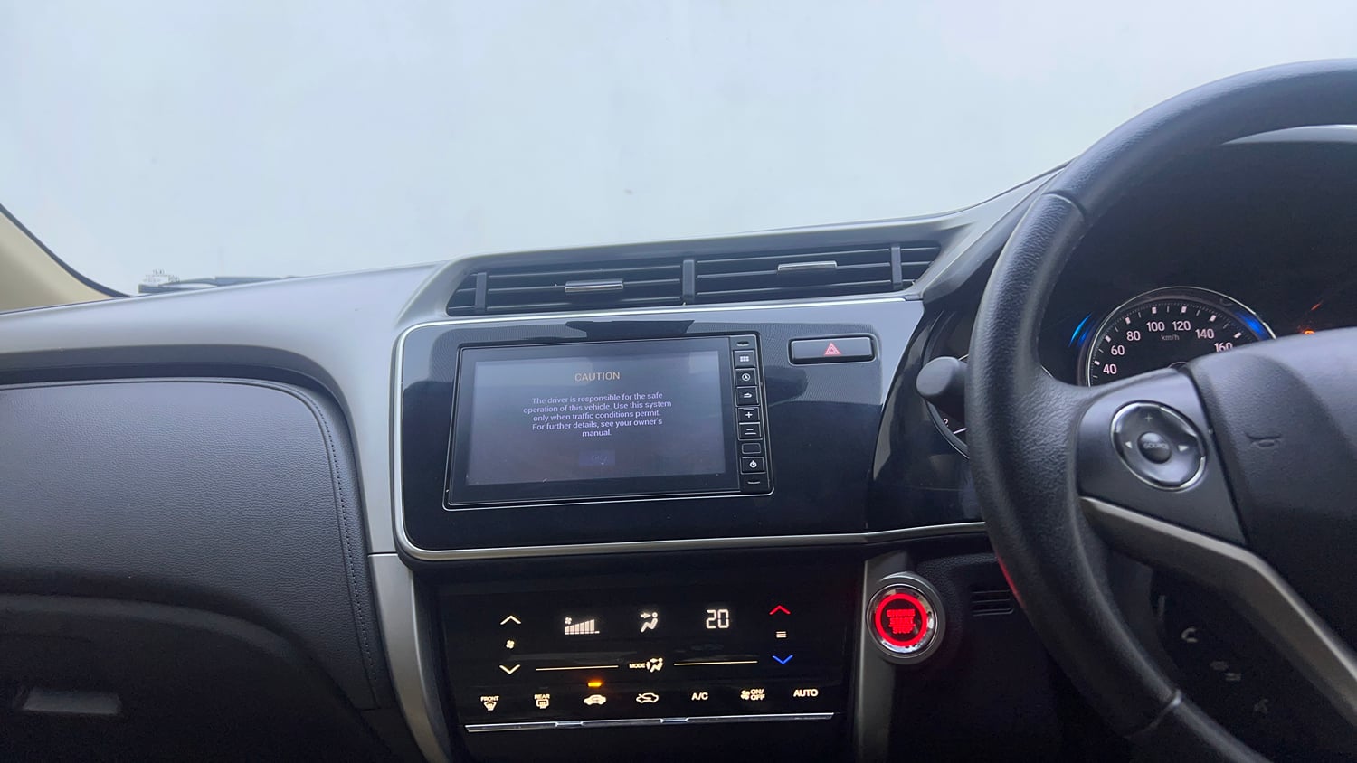 Used 2020 Honda City ZX CVT Petrol Petrol Automatic interior MUSIC SYSTEM & AC CONTROL VIEW