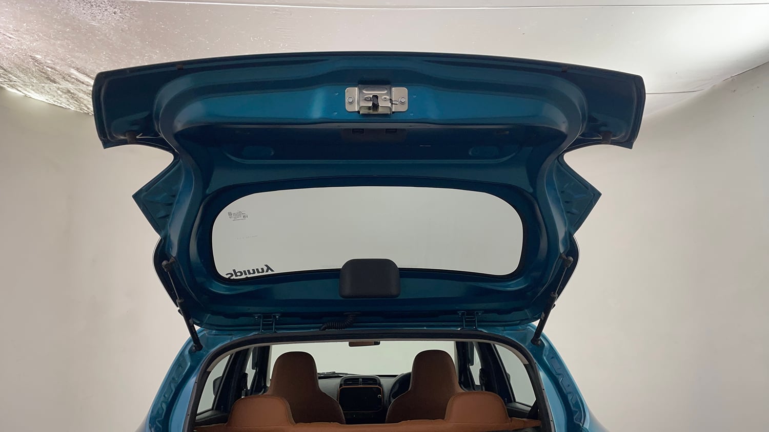 Used 2020 Renault Kwid CLIMBER 1.0 AMT Opt Petrol Automatic interior DICKY DOOR OPEN VIEW