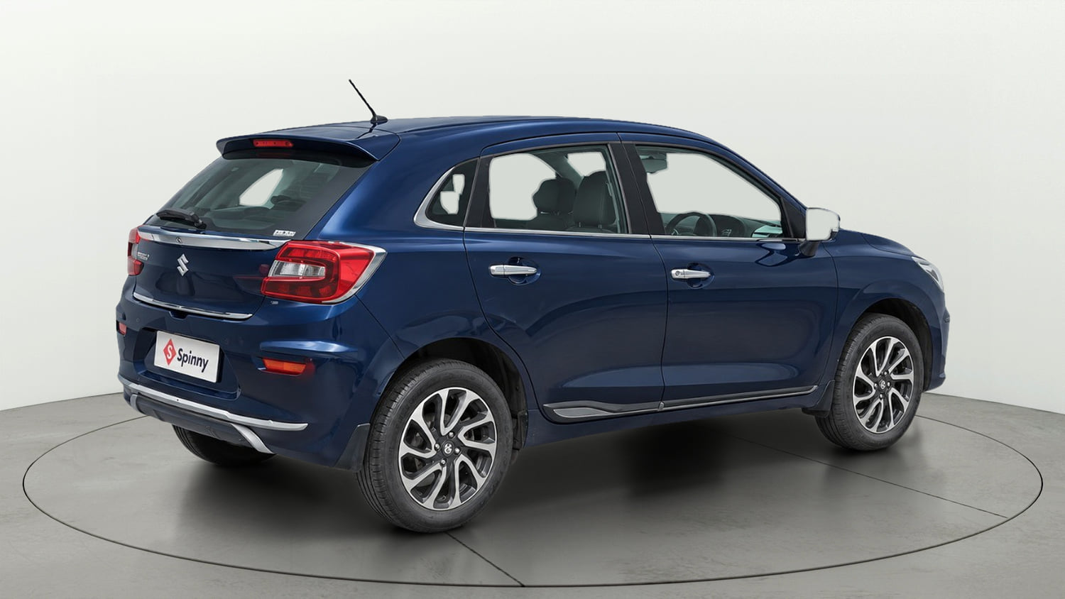 Used 2023 Maruti Suzuki Baleno Alpha AGS Petrol Automatic exterior RIGHT REAR CORNER VIEW