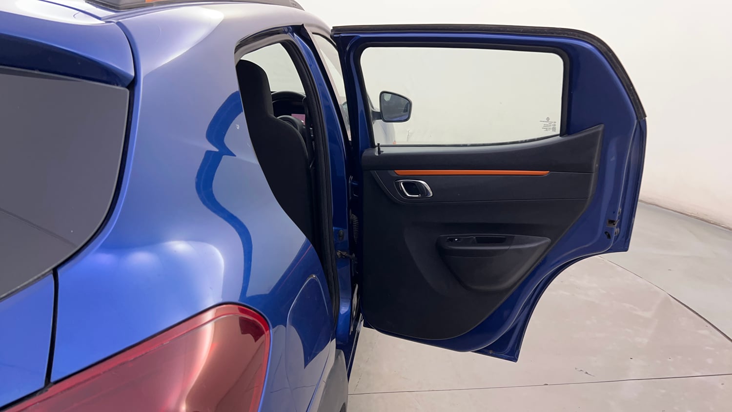 Used 2020 Renault Kwid CLIMBER 1.0 AMT Opt Petrol Automatic interior RIGHT REAR DOOR OPEN VIEW