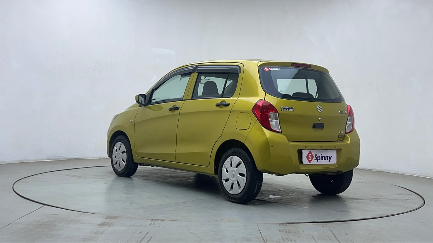 Used 2014 Maruti Suzuki Celerio VXi AMT Petrol Automatic exterior LEFT REAR CORNER VIEW