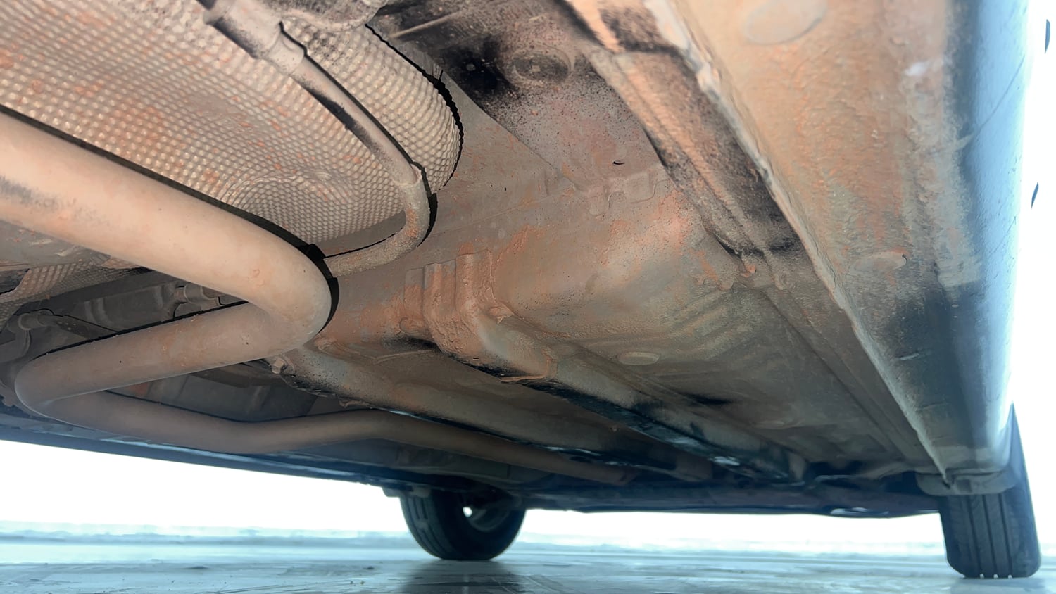 Used 2019 Hyundai Elite i20 Sportz Plus 1.2 Petrol Manual extra REAR RIGHT UNDERBODY VIEW