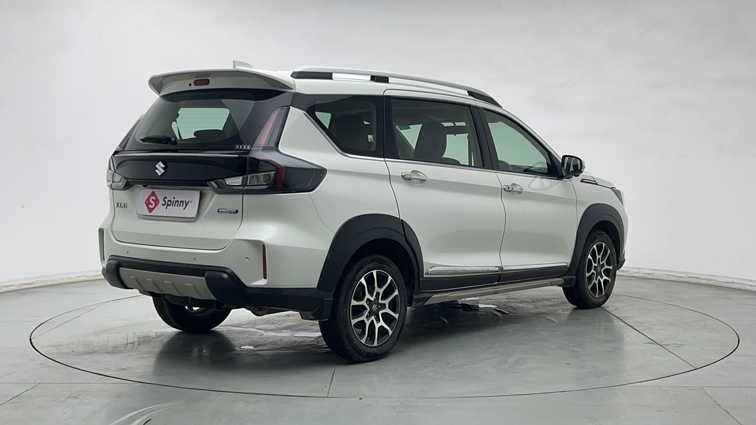 Used 2023 Maruti Suzuki XL6 Alpha Plus MT Petrol Petrol Manual exterior RIGHT REAR CORNER VIEW