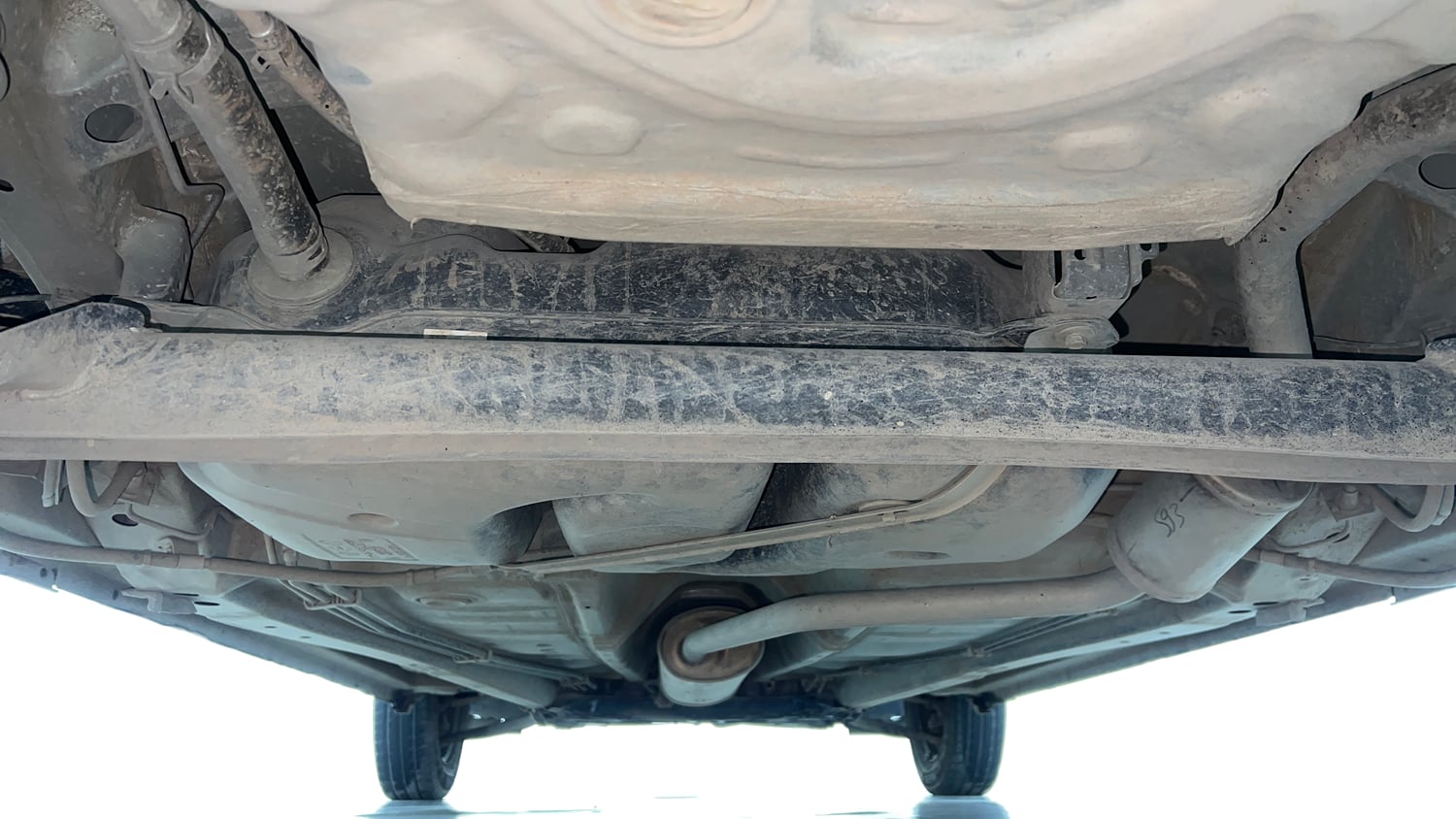 Used 2023 Maruti Suzuki Alto K10 VXi S-CNG Cng Manual extra REAR UNDERBODY VIEW (TAKEN FROM REAR)
