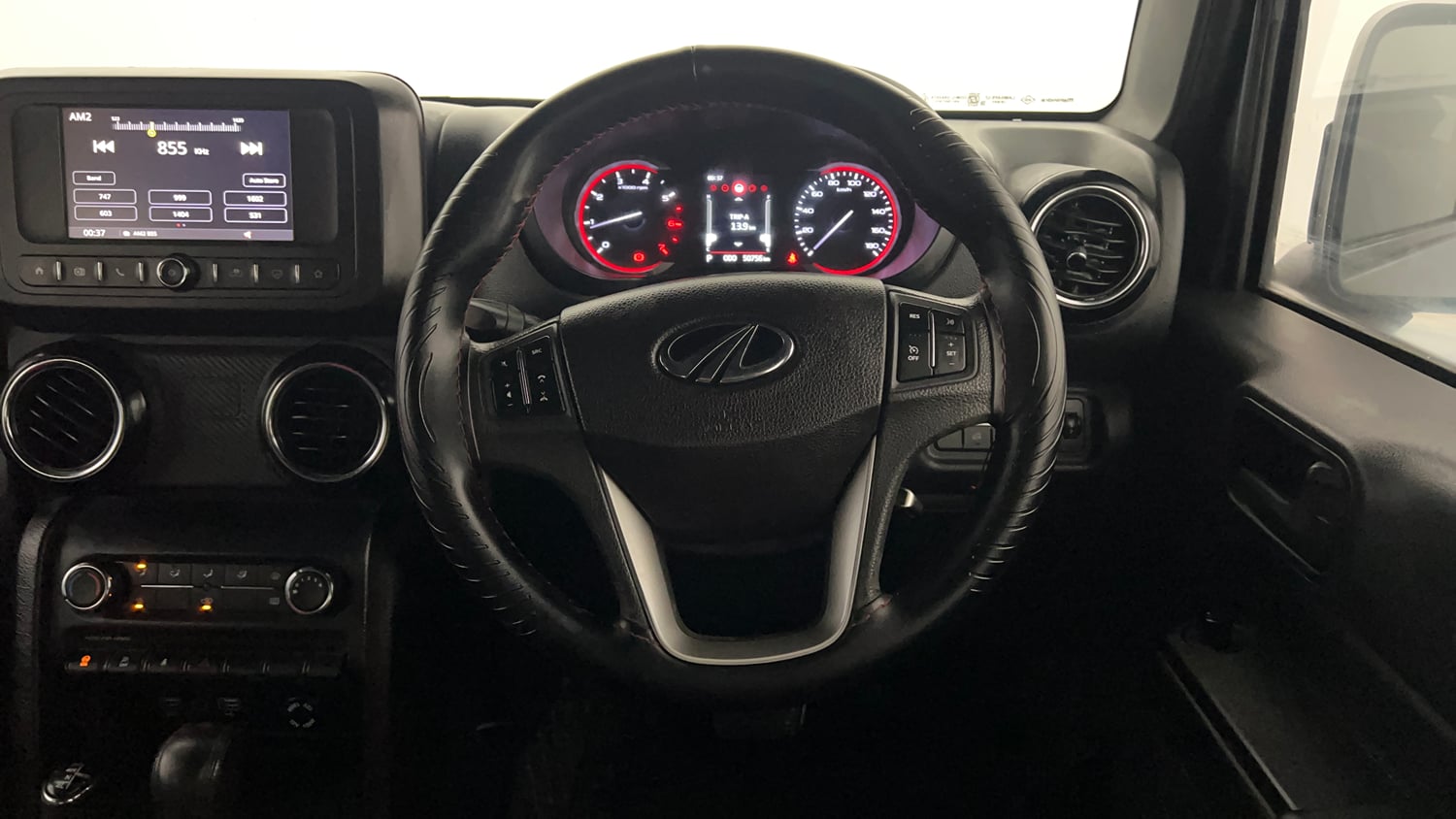 Used 2021 mahindra Thar LX Hard Top Petrol AT 4WD Petrol Automatic interior STEERING VIEW