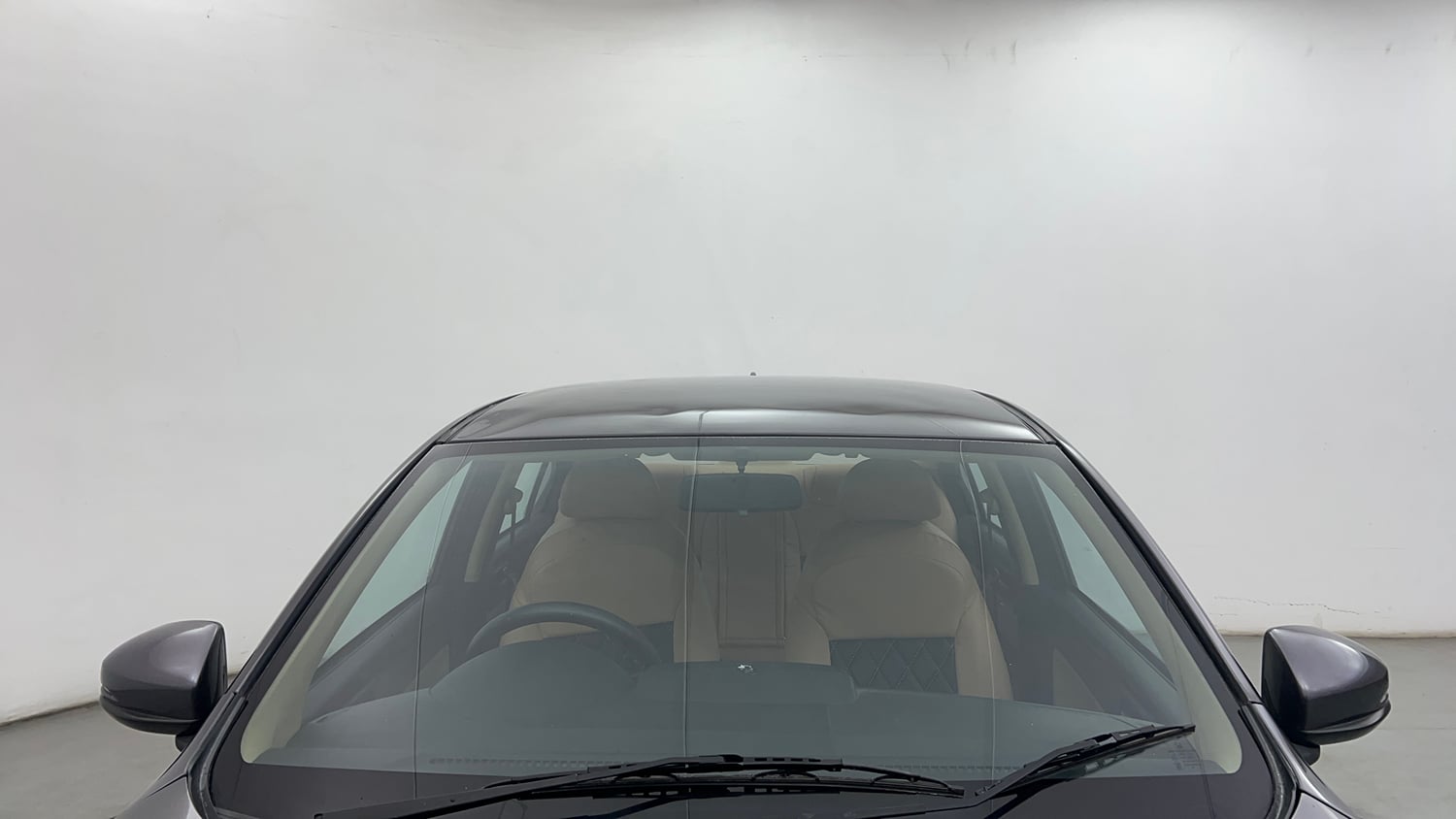 Used 2019 Honda Amaze 1.2 V CVT Petrol Petrol Automatic exterior FRONT WINDSHIELD VIEW