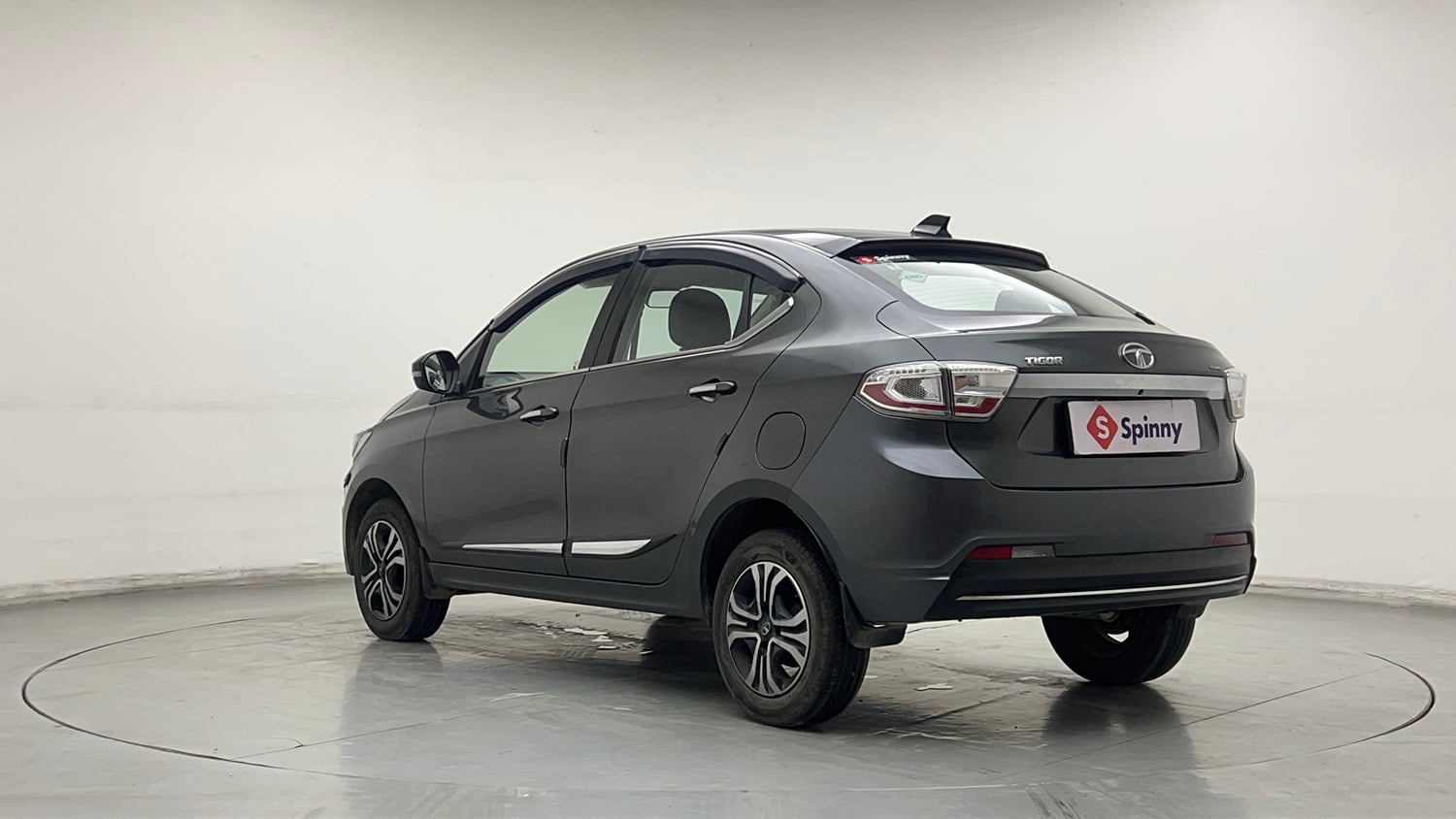 Used 2022 Tata Tigor XZ Plus CNG Cng Manual exterior LEFT REAR CORNER VIEW