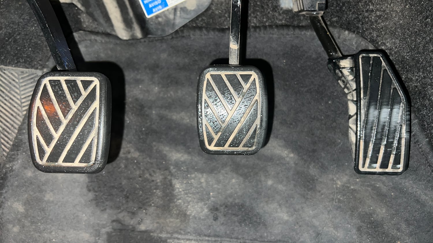 Used 2018 Maruti Suzuki Baleno Zeta 1.2 Petrol Manual interior PEDALS VIEW