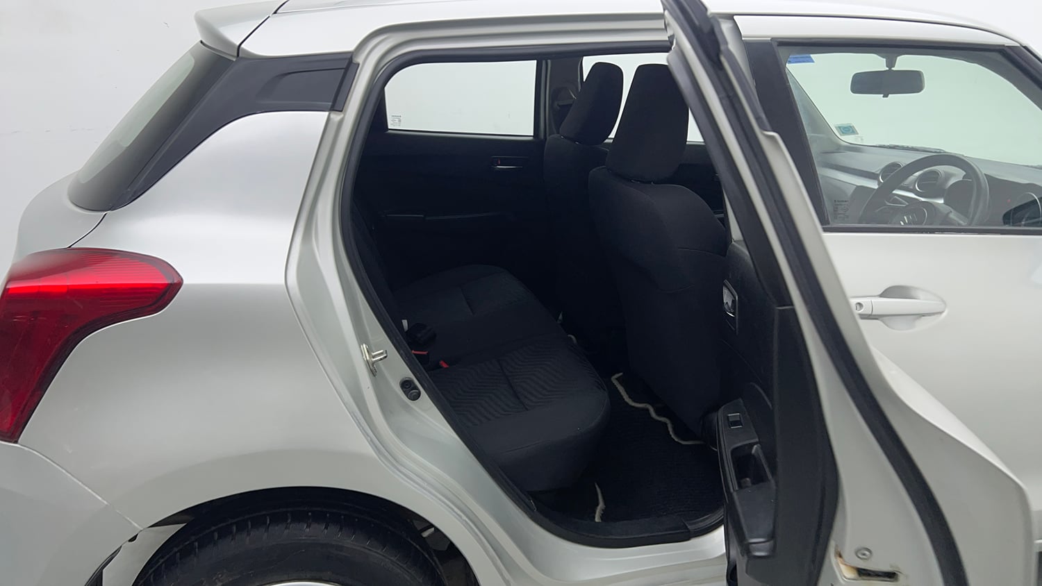 Used 2021 Maruti Suzuki Swift VXi Petrol Manual interior RIGHT SIDE REAR DOOR CABIN VIEW