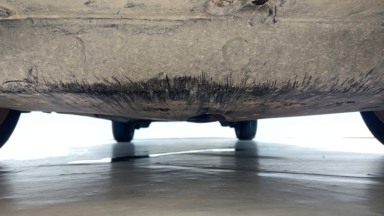 Used 2021 Honda City ZX Petrol Petrol Manual extra FRONT LEFT UNDERBODY VIEW
