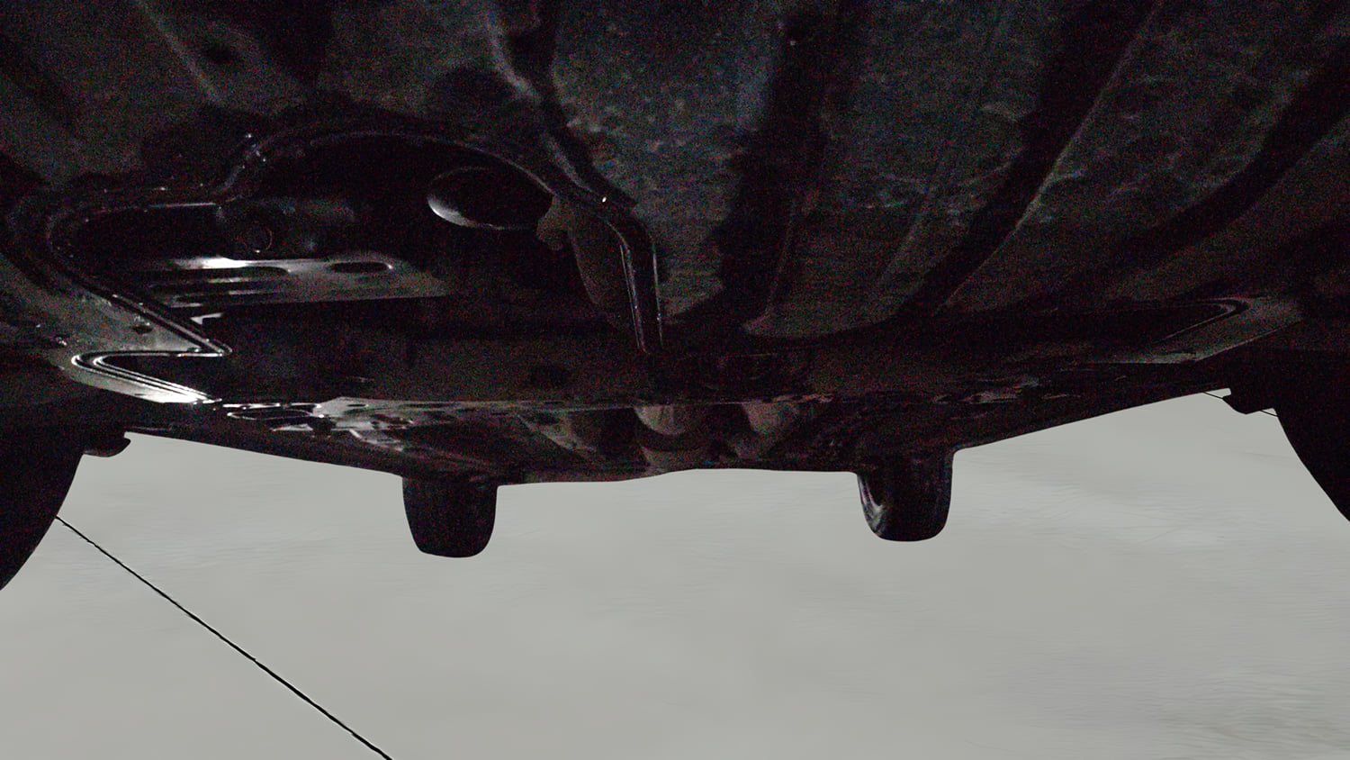 Used 2023 Kia Sonet HTX 1.0 iMT Petrol Manual extra FRONT LEFT UNDERBODY VIEW