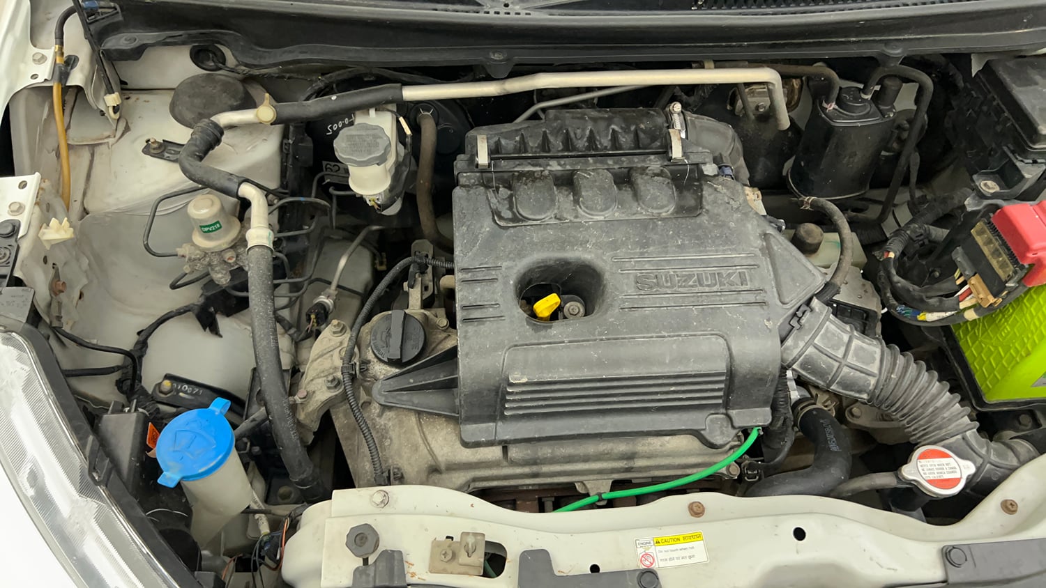 Used 2017 Maruti Suzuki Celerio VXi AMT Petrol Automatic engine ENGINE RIGHT SIDE VIEW