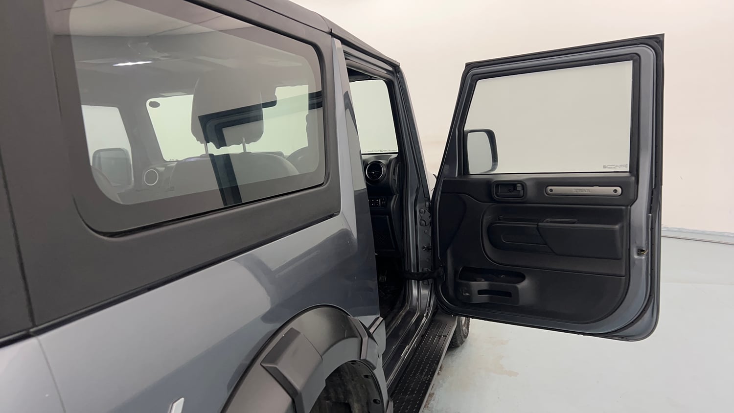 Used 2021 mahindra Thar LX Hard Top Petrol AT 4WD Petrol Automatic interior RIGHT FRONT DOOR OPEN VIEW