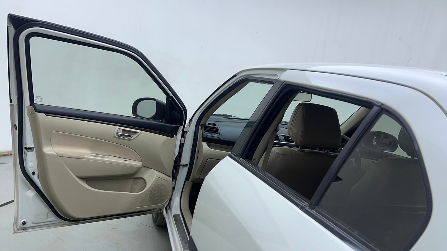 Used 2016 Maruti Suzuki Swift Dzire ZXI Petrol Manual interior LEFT FRONT DOOR OPEN VIEW