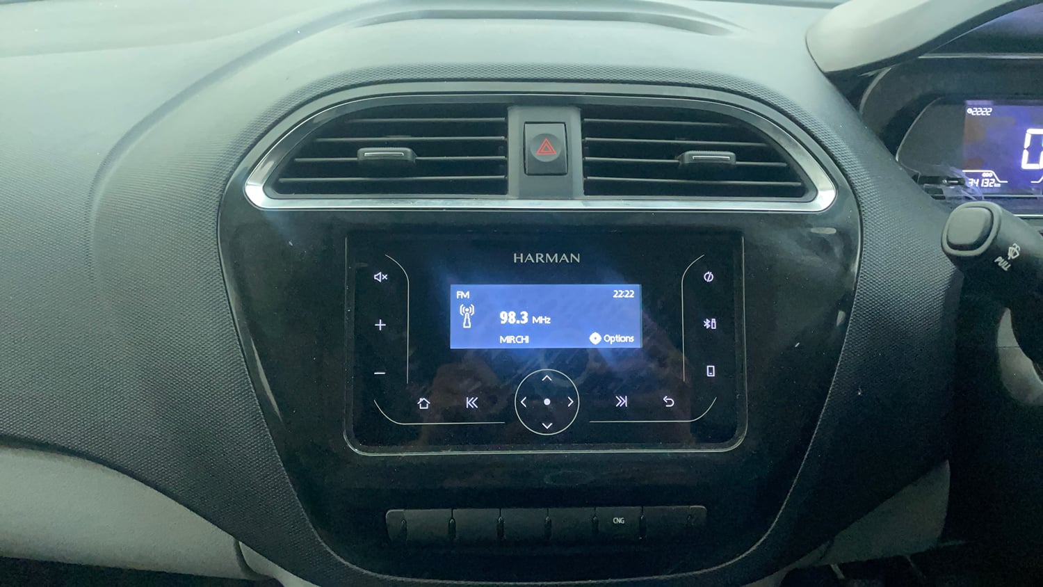 Used 2023 Tata Tiago XT CNG Cng Manual interior MUSIC SYSTEM & AC CONTROL VIEW