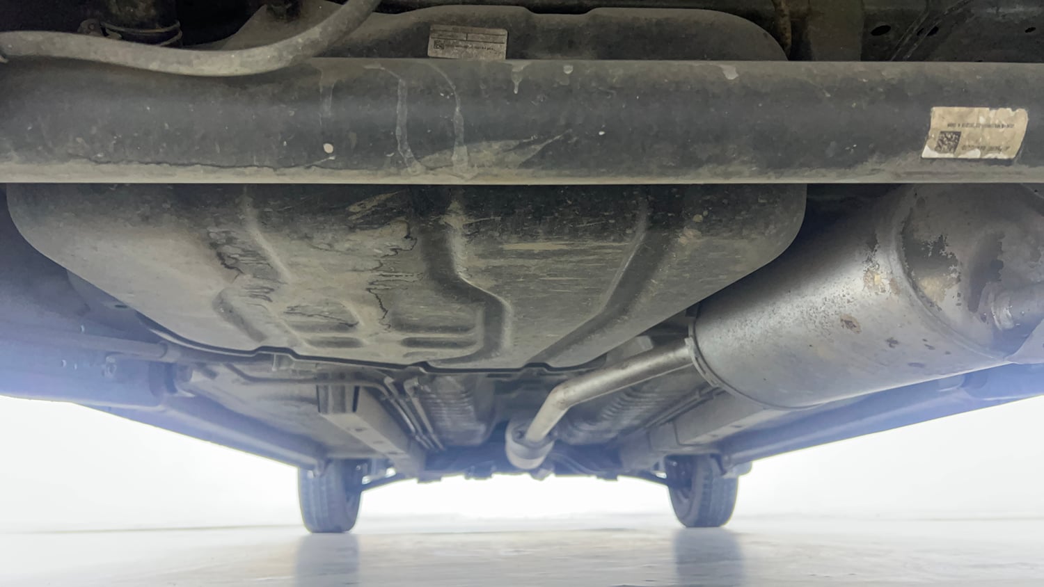 Used 2018 Maruti Suzuki Wagon R LXI CNG Cng Manual extra REAR UNDERBODY VIEW (TAKEN FROM REAR)