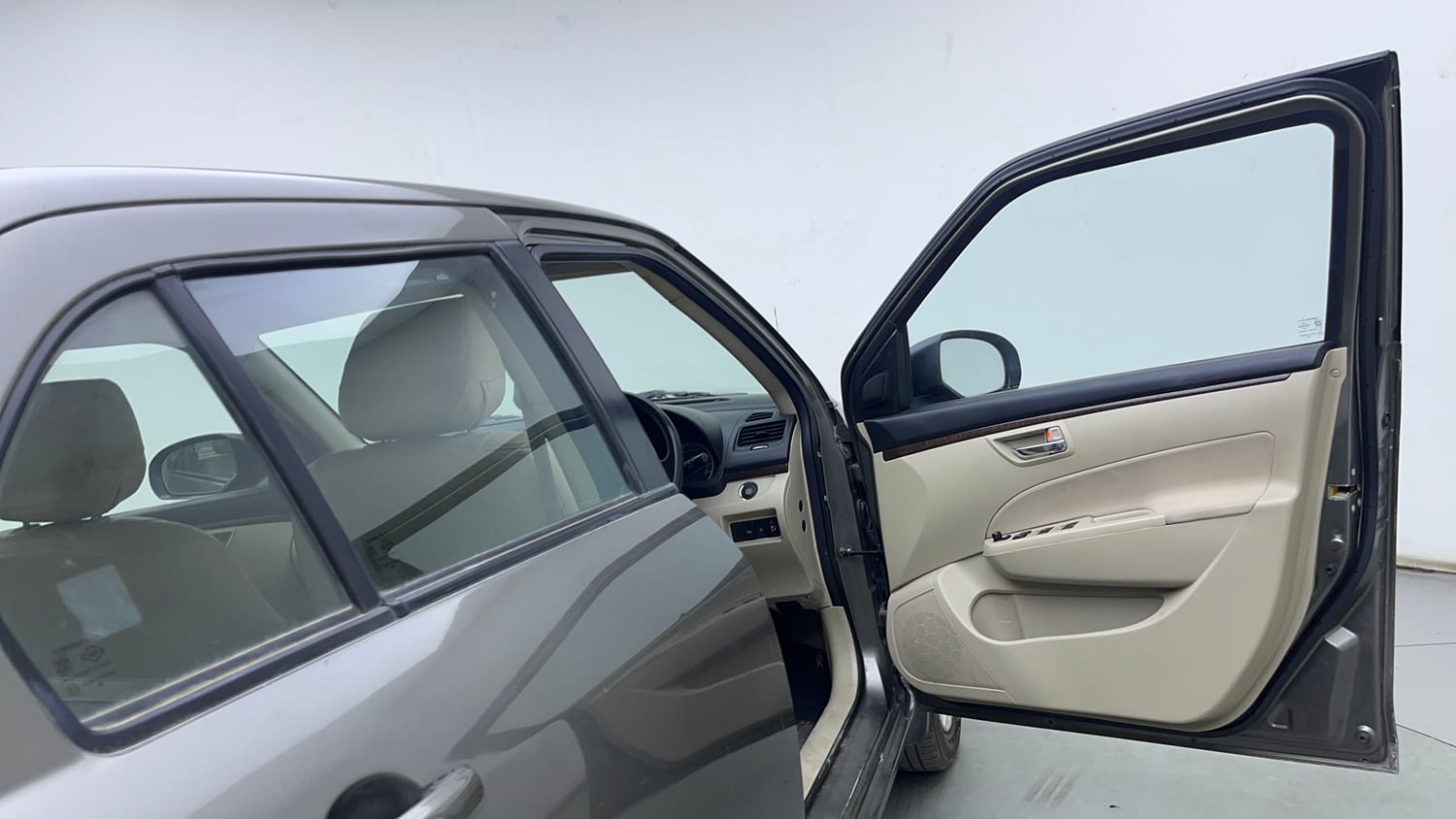 Used 2015 Maruti Suzuki Swift Dzire ZXI Petrol Manual interior RIGHT FRONT DOOR OPEN VIEW