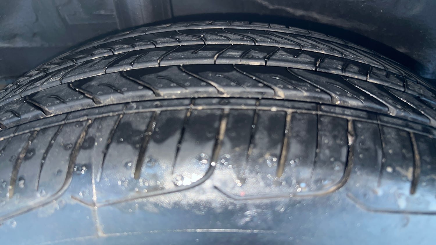 Used 2021 Honda City ZX Petrol Petrol Manual tyres RIGHT REAR TYRE TREAD VIEW