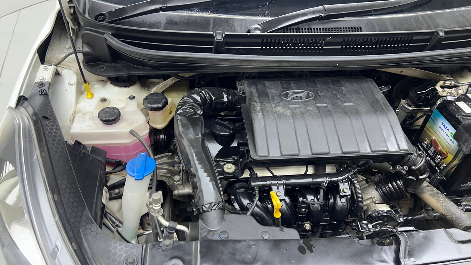 Used 2023 Hyundai Aura S 1.2 Petrol Petrol Manual engine ENGINE RIGHT SIDE VIEW