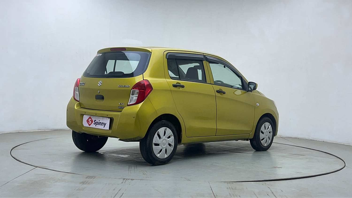 Used 2014 Maruti Suzuki Celerio VXi AMT Petrol Automatic exterior RIGHT REAR CORNER VIEW