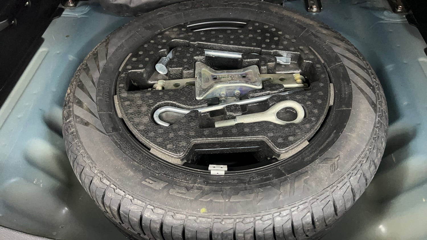 Used 2021 Maruti Suzuki S-Cross Zeta Petrol Manual tyres SPARE TYRE VIEW
