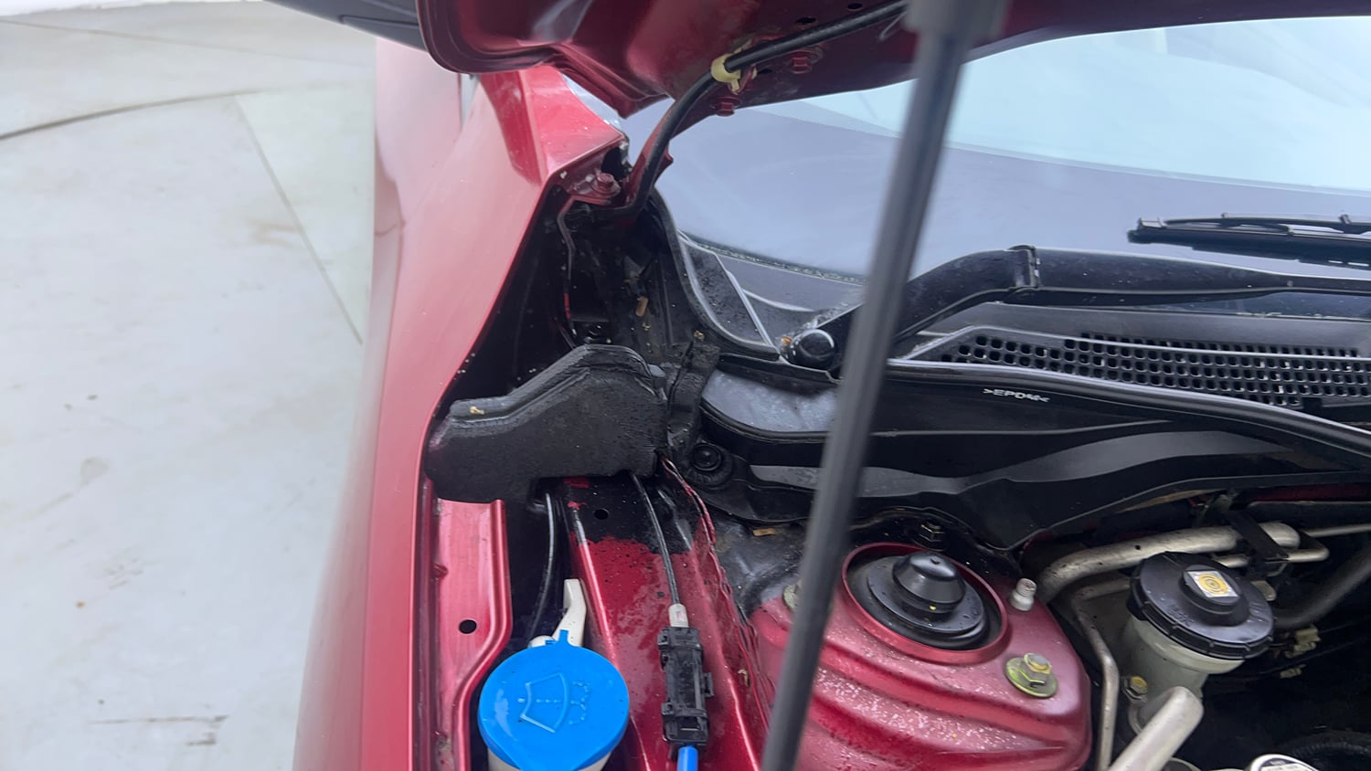 Used 2019 Honda Civic ZX CVT Petrol Petrol Automatic engine ENGINE RIGHT SIDE HINGE & APRON VIEW