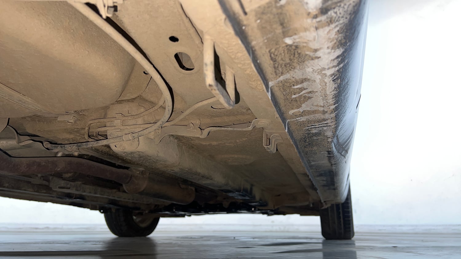 Used 2022 Maruti Suzuki Ciaz Delta 1.5 Petrol Manual extra REAR RIGHT UNDERBODY VIEW