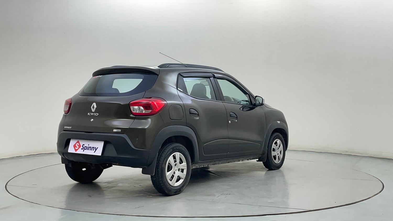 Used 2019 Renault Kwid 1.0 RXT AMT Opt Petrol Automatic exterior RIGHT REAR CORNER VIEW