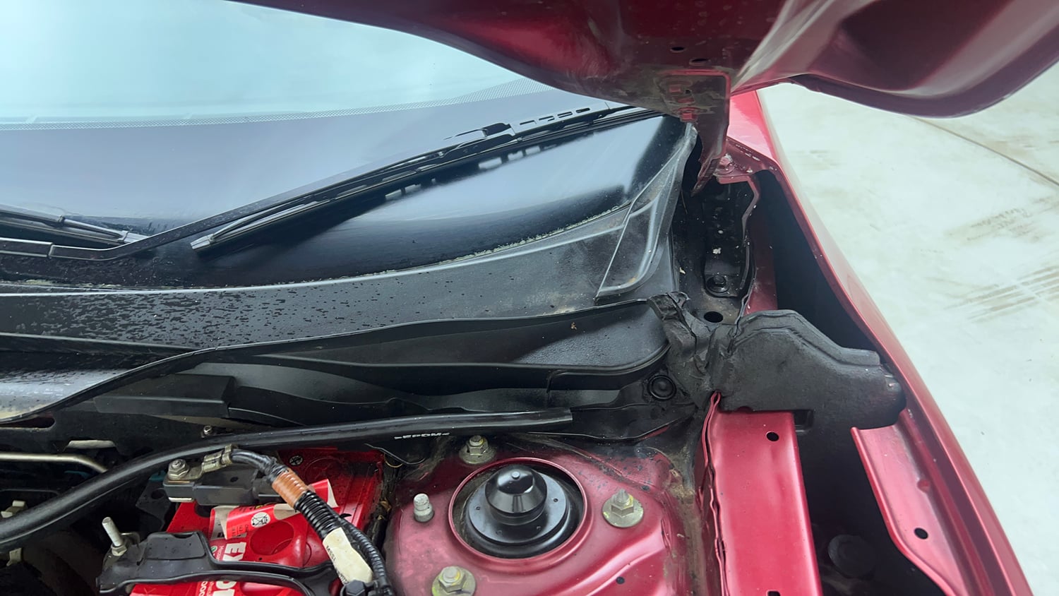 Used 2019 Honda Civic ZX CVT Petrol Petrol Automatic engine ENGINE LEFT SIDE HINGE & APRON VIEW