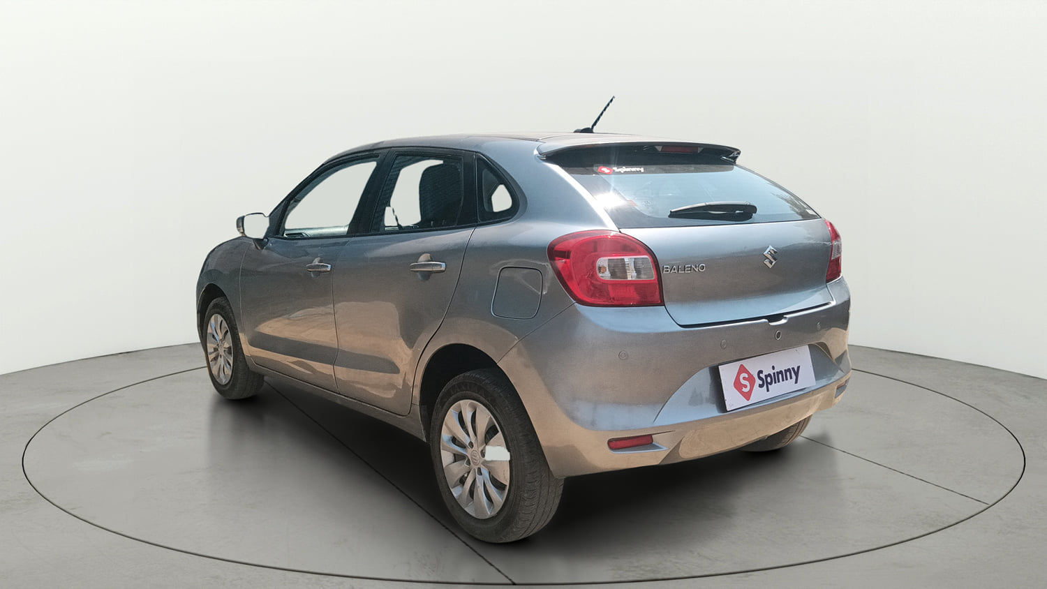 Used 2017 Maruti Suzuki Baleno Delta 1.2 Petrol Manual exterior LEFT REAR CORNER VIEW