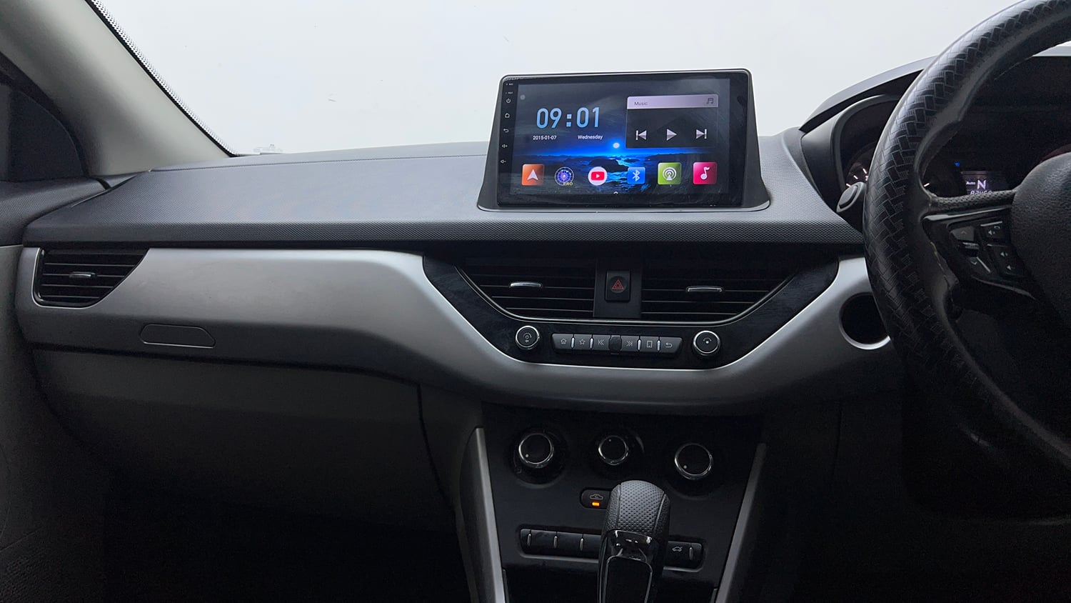 Used 2019 Tata Nexon XMA Diesel Diesel Automatic interior MUSIC SYSTEM & AC CONTROL VIEW