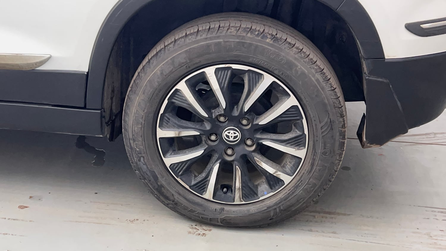 Used 2022 Toyota Urban Cruiser Premium Grade MT Petrol Manual tyres LEFT REAR TYRE RIM VIEW