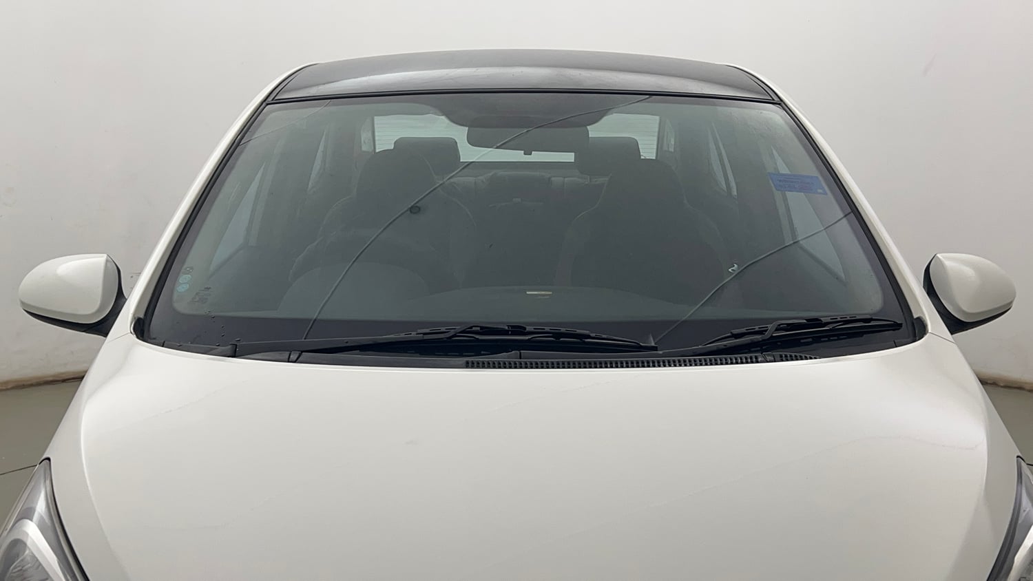 Used 2020 Hyundai Xcent S Petrol Manual exterior FRONT WINDSHIELD VIEW