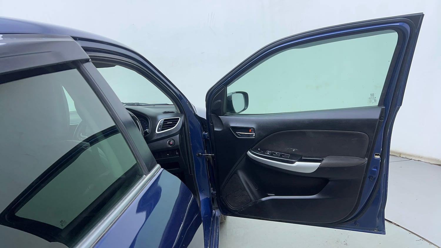 Used 2018 Maruti Suzuki Baleno Alpha 1.2 AT Petrol Automatic interior RIGHT FRONT DOOR OPEN VIEW
