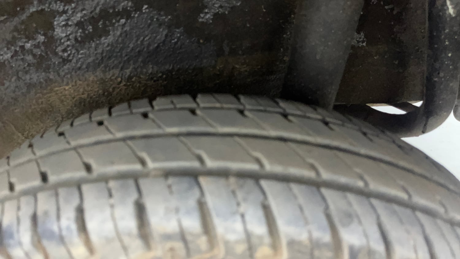 Used 2024 Maruti Suzuki Alto K10 VXi Plus Petrol Manual tyres LEFT REAR TYRE TREAD VIEW