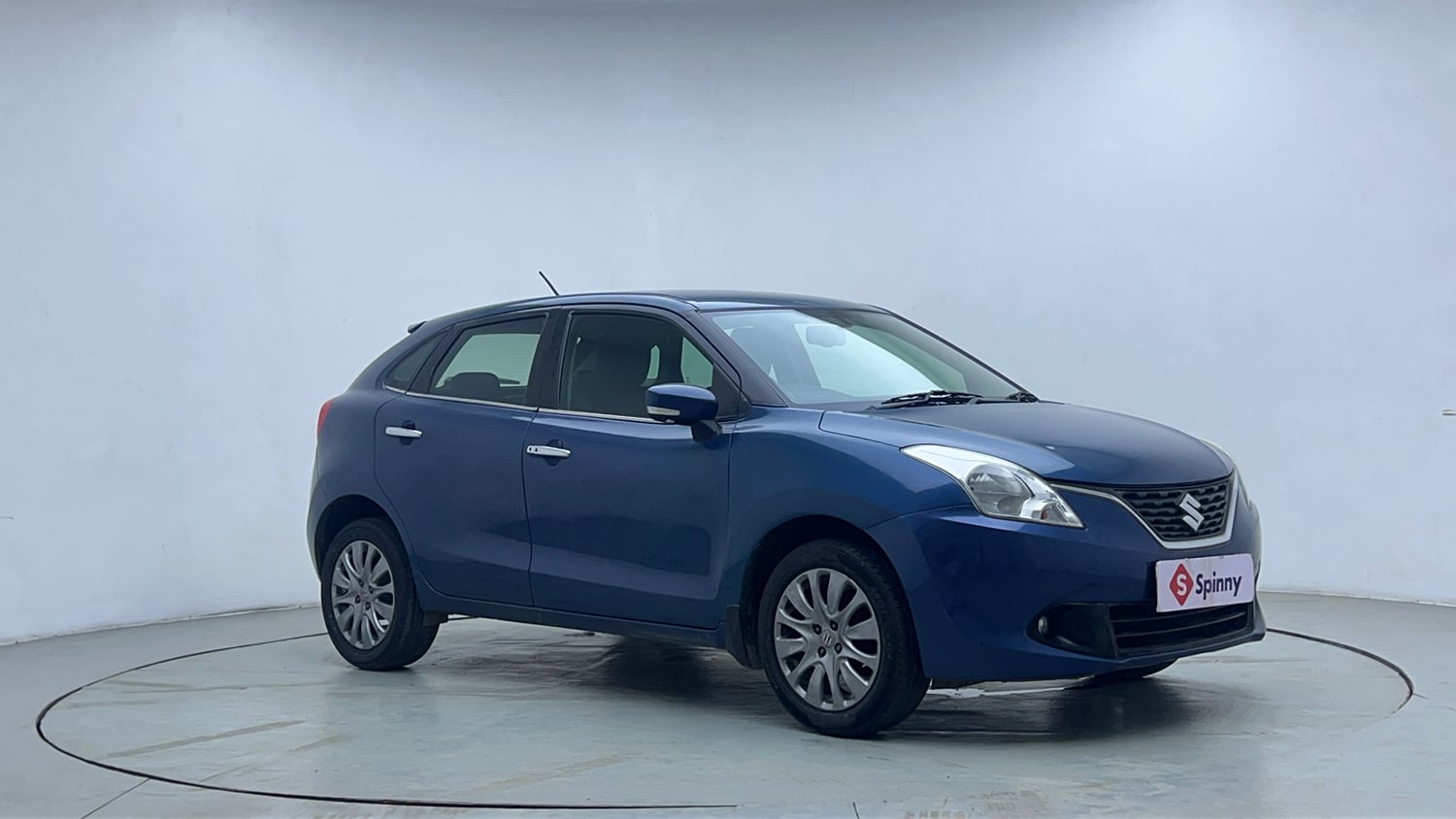 Used 2017 Maruti Suzuki Baleno Zeta 1.2 Petrol Manual exterior RIGHT FRONT CORNER VIEW