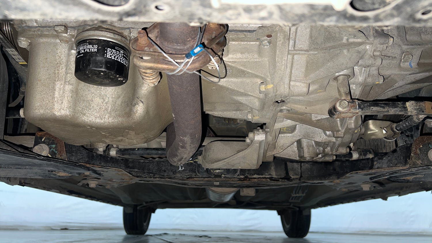 Used 2021 Maruti Suzuki Ignis Zeta 1.2 MT Petrol Manual extra FRONT LEFT UNDERBODY VIEW