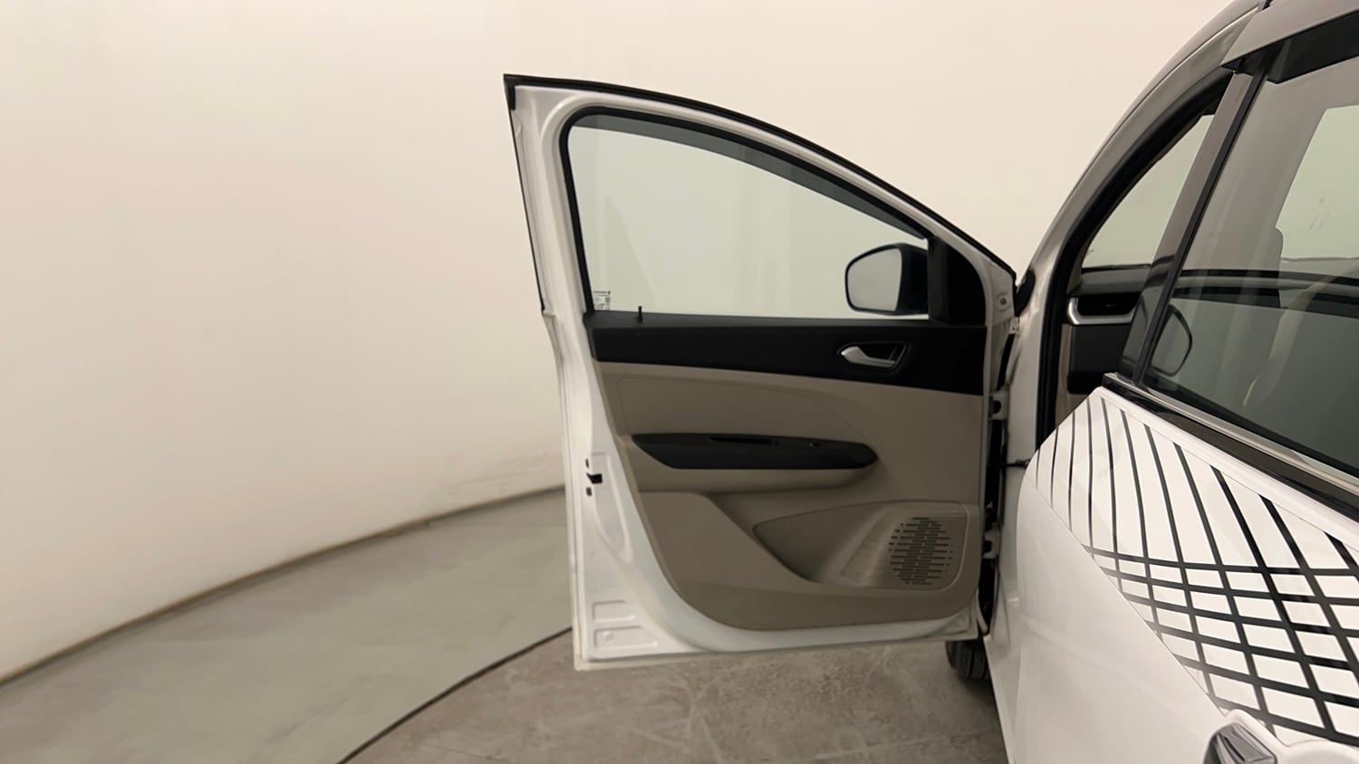 Used 2023 Renault Triber RXZ Petrol Manual interior LEFT FRONT DOOR OPEN VIEW