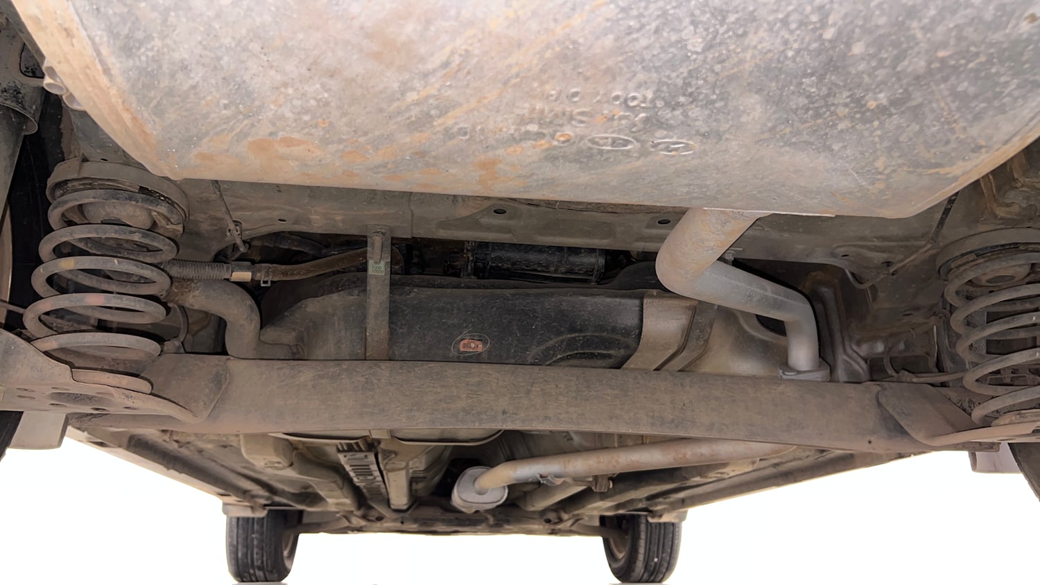 Used 2019 Hyundai Creta SX 1.6 Petrol Petrol Manual extra REAR UNDERBODY VIEW (TAKEN FROM REAR)