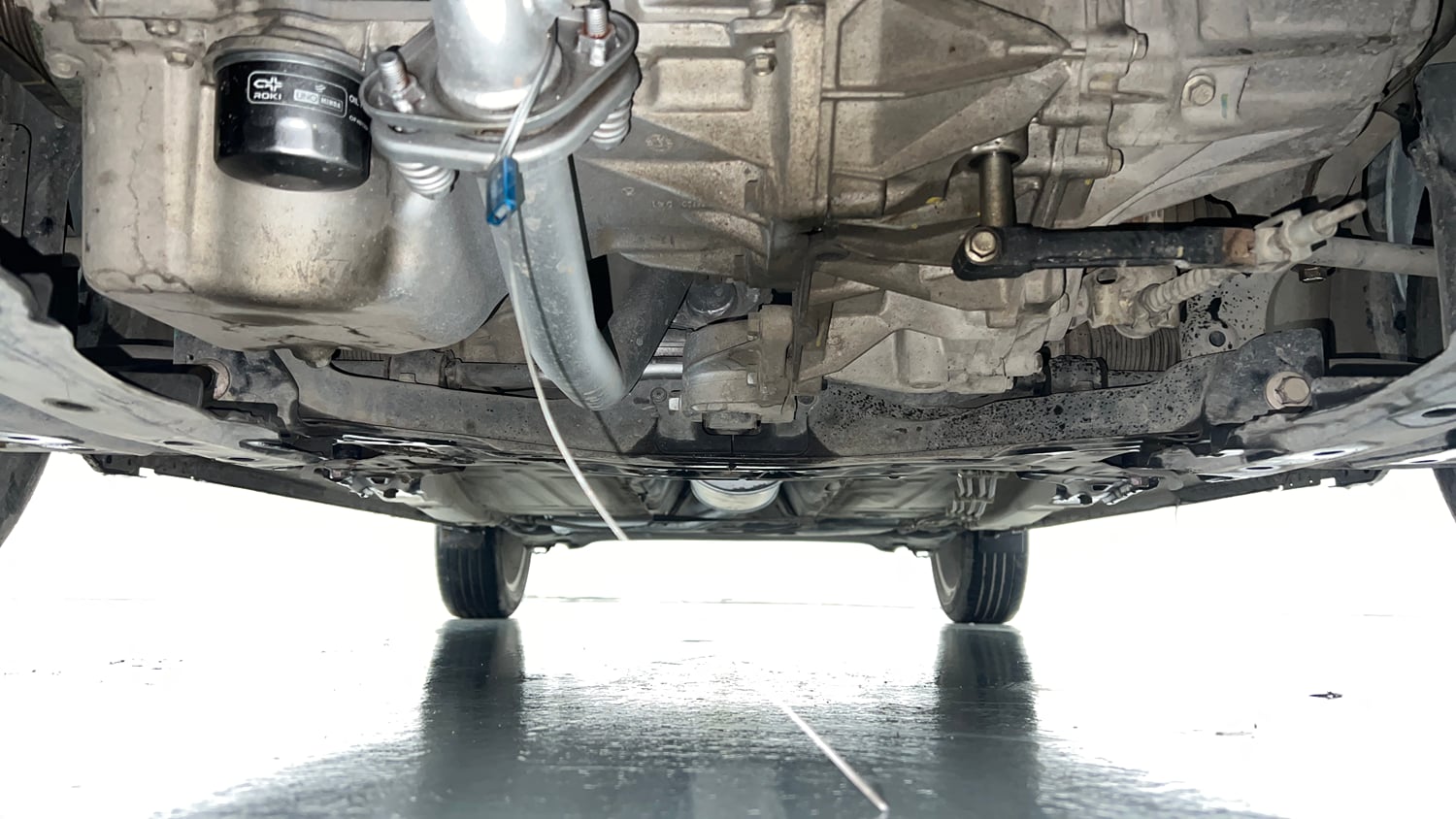 Used 2018 Maruti Suzuki Baleno Zeta 1.2 Petrol Manual extra FRONT LEFT UNDERBODY VIEW