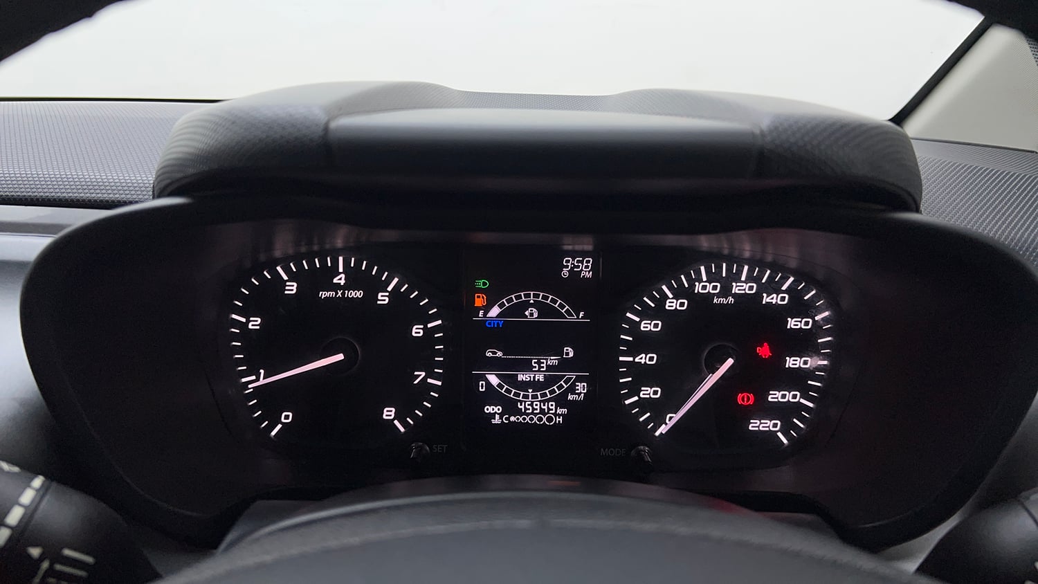 Used 2021 Tata Altroz XT Petrol Petrol Manual interior CLUSTERMETER VIEW