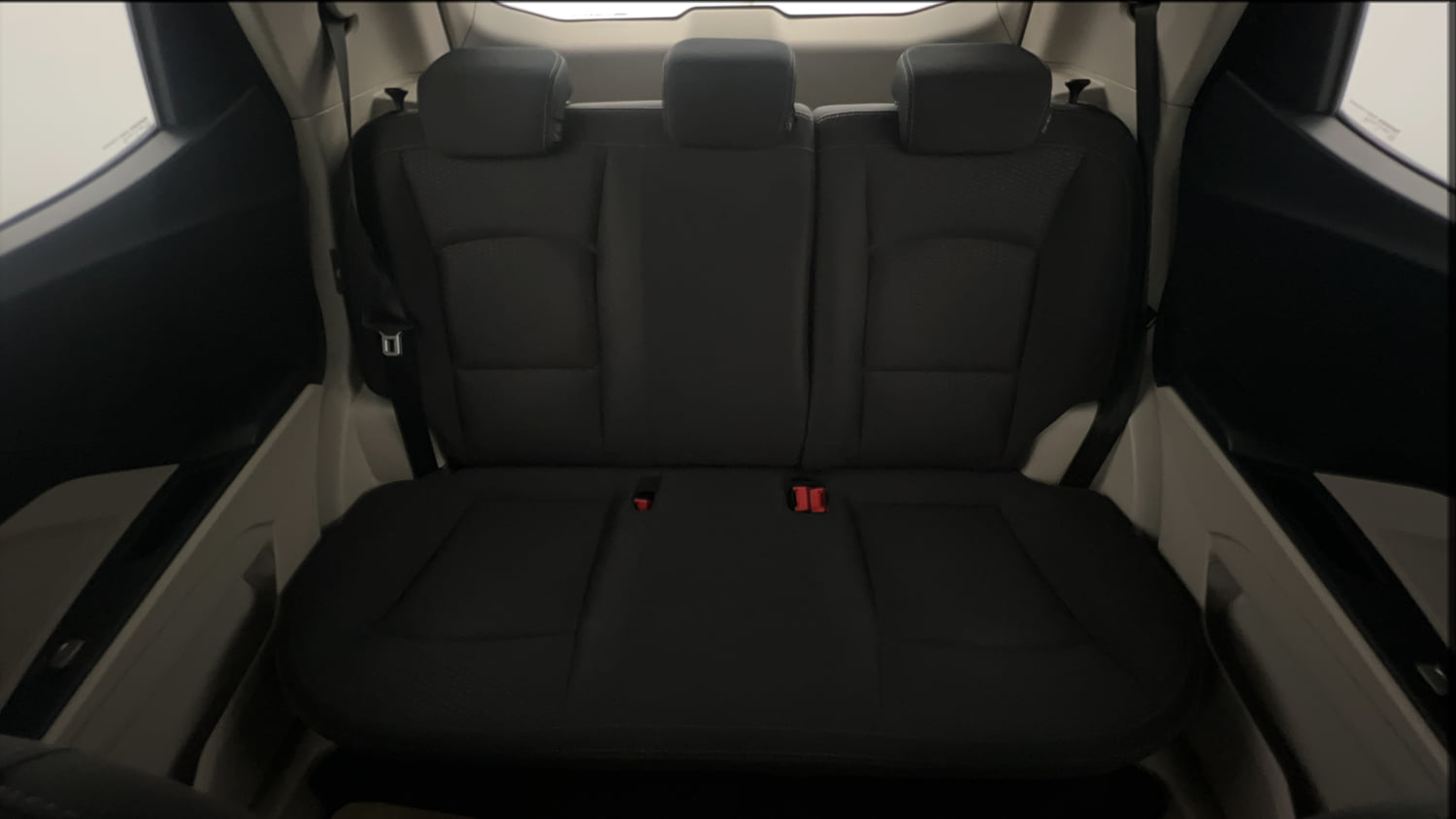 Used 2021 Mahindra XUV 300 W6 1.2 Petrol Petrol Manual interior REAR SEAT CONDITION VIEW