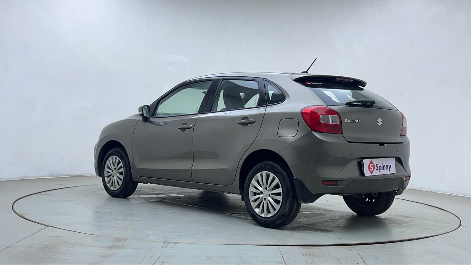 Used 2019 Maruti Suzuki Baleno Delta Petrol Manual exterior LEFT REAR CORNER VIEW