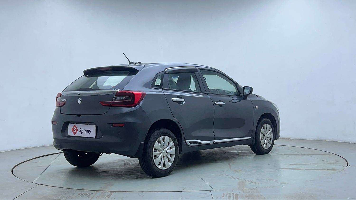 Used 2022 Maruti Suzuki Baleno Sigma MT Petrol Manual exterior RIGHT REAR CORNER VIEW