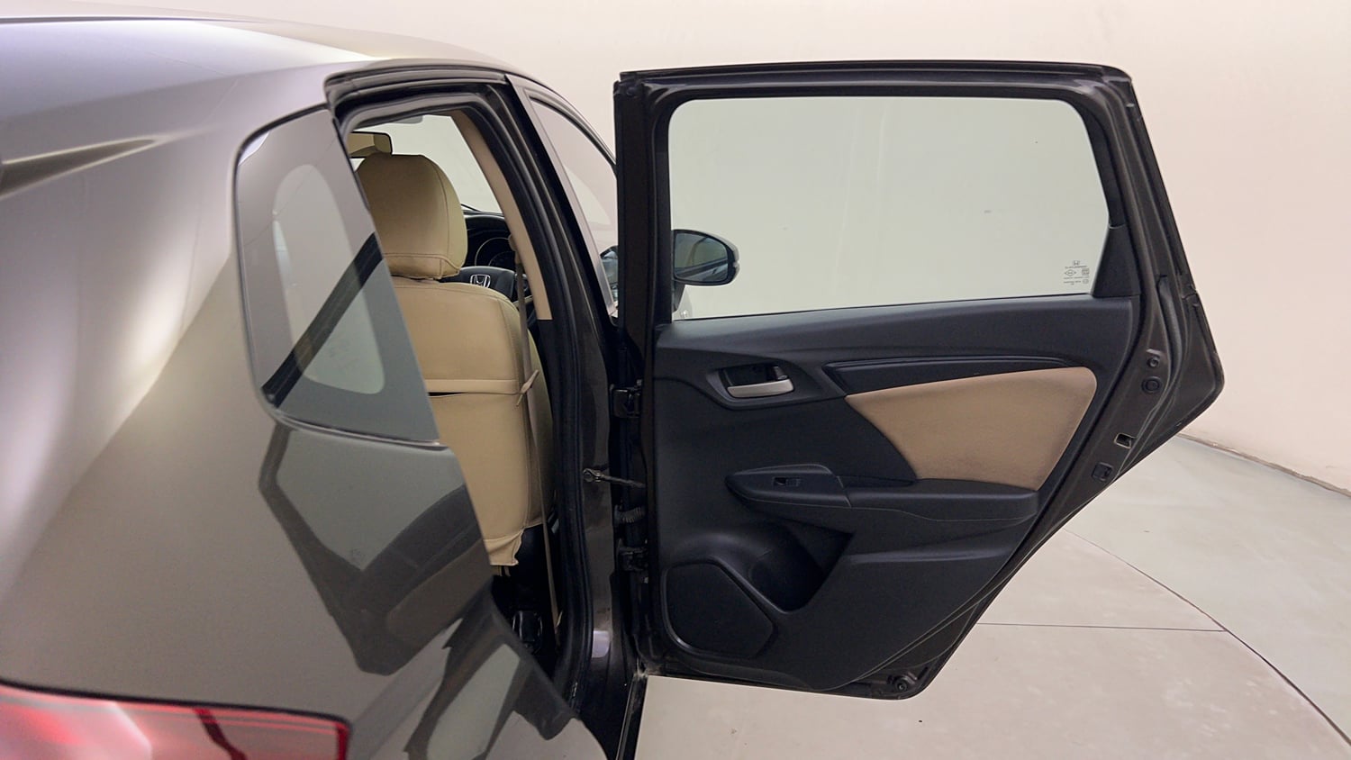 Used 2018 Honda Jazz V CVT Petrol Petrol Automatic interior RIGHT REAR DOOR OPEN VIEW