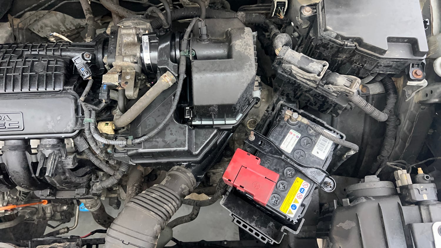 Used 2019 Honda Amaze 1.2 V CVT Petrol Petrol Automatic engine ENGINE LEFT SIDE VIEW