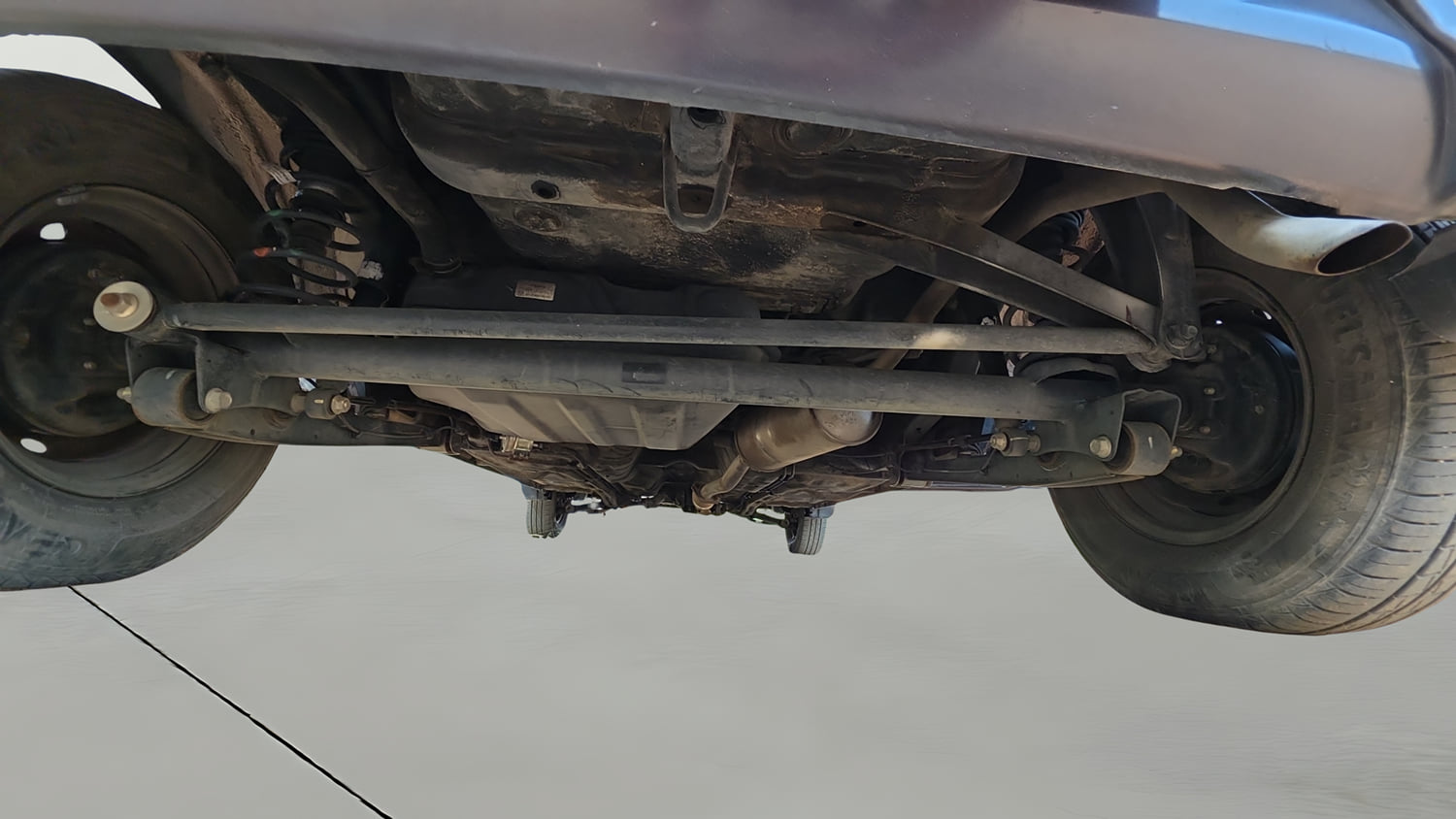 Used 2022 Maruti Suzuki Alto 800 Vxi Plus Petrol Manual extra REAR RIGHT UNDERBODY VIEW