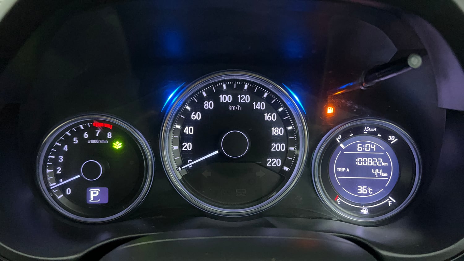 Used 2017 Honda City VX CVT Petrol Petrol Automatic interior CLUSTERMETER VIEW