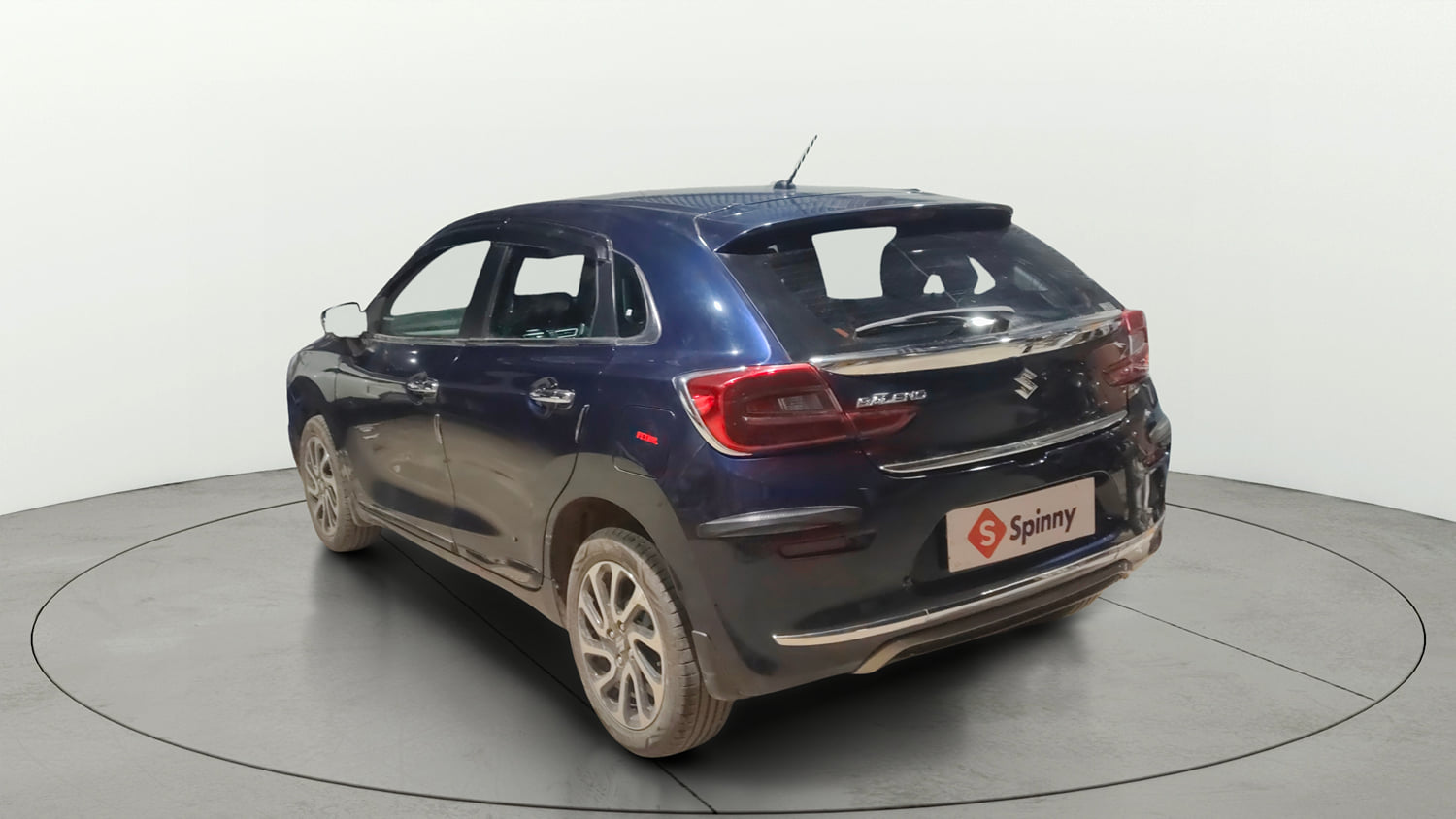 Used 2023 Maruti Suzuki Baleno Alpha AGS Petrol Automatic exterior LEFT REAR CORNER VIEW